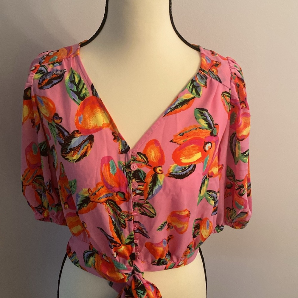 Joie New size small tropical top - Picture 3 of 9